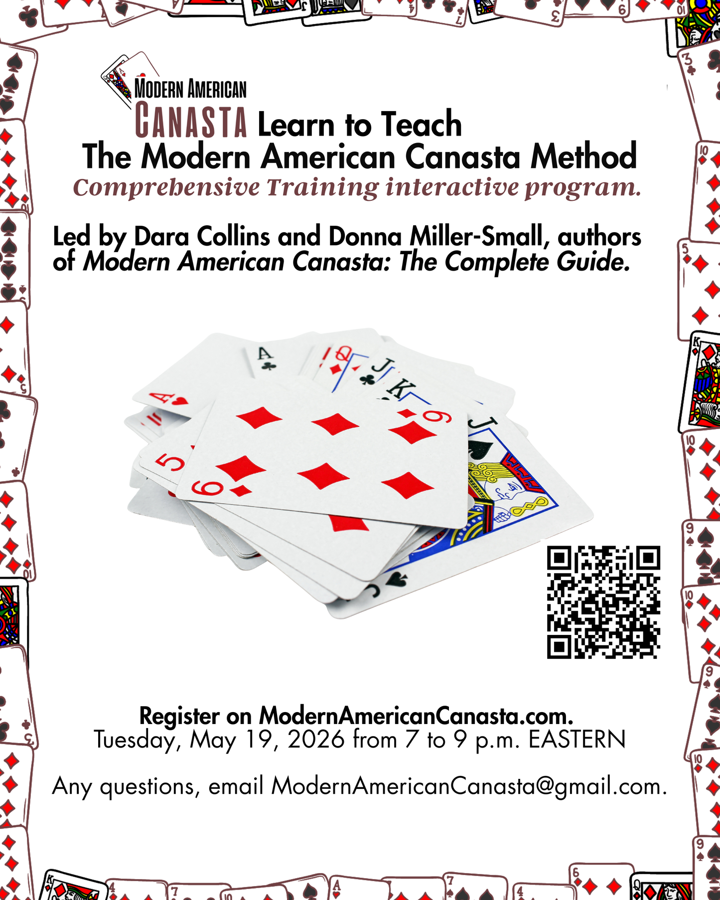 The Modern American Canasta Method Instructor Training May 19, 2026