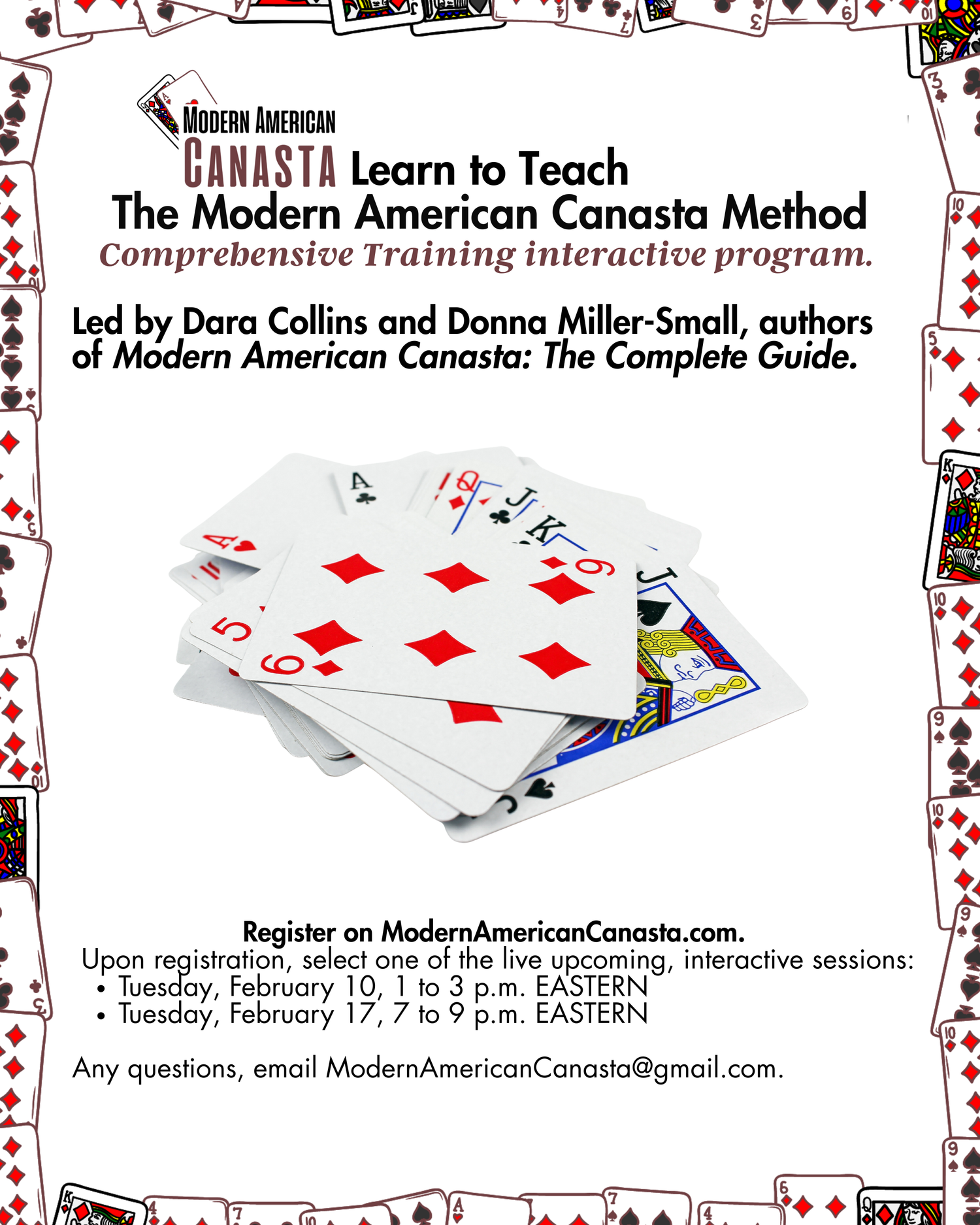 The Modern American Canasta Method - Instructor Training