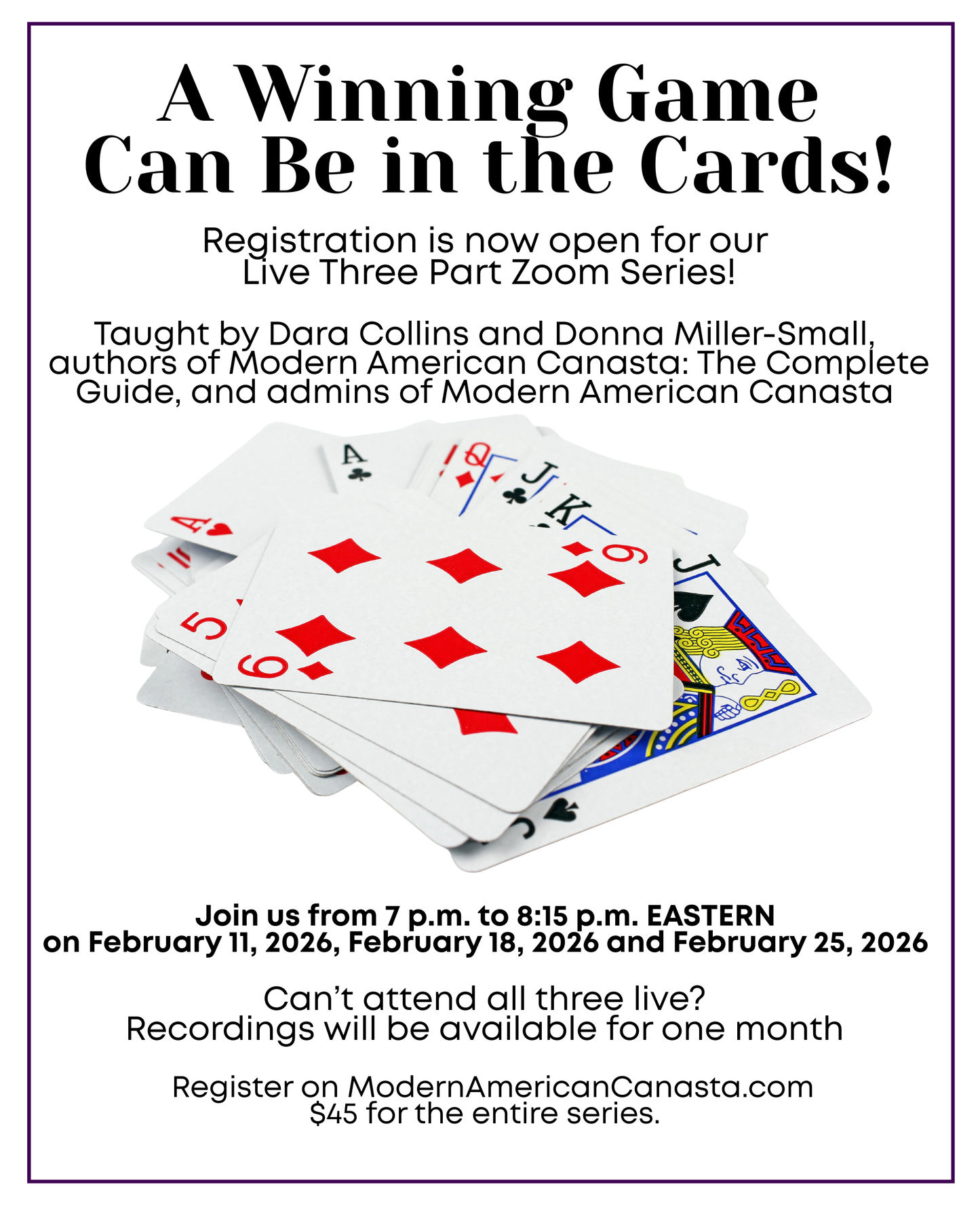Intermediate Modern American Canasta Series